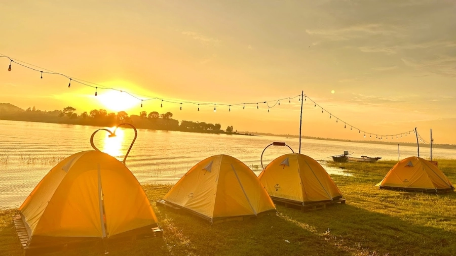 3 địa điểm cắm trại hồ Trị An được đánh giá tốt nhất