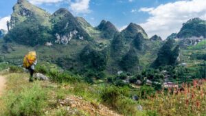 Phong cảnh Hà Giang nhìn từ cung đường đèo