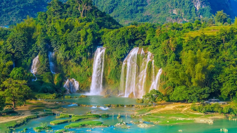 Thác Bản Giốc đi mùa nào đẹp nhất? Cẩm nang phượt Bản Giốc chi tiết nhất 3 Đường đi Thác Bản Giốc từ Hà Nội